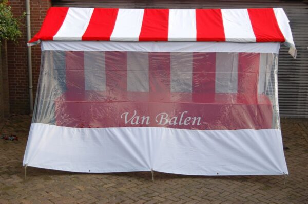 Voorzeil met raam Marktkraam - Afbeelding 2
